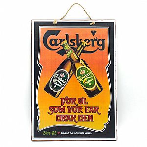 Πινακίδα διακοσμητική Carlsberg Beer