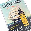 Ξύλινο πινακακι vintage Cutty Sark