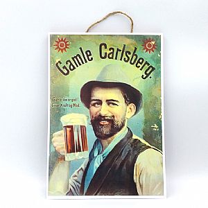 Πινακίδα διακοσμητική Carlsberg Beer