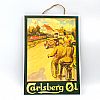 Πινακίδα vintage μπύρα Carlsberg Lager