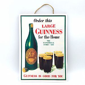 Πινακίδα διακοσμητική Guinness Beer