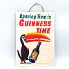 Πινακίδα ξύλινη μπύρα Guinness