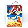 Ξύλινη πινακίδα vintage Foster's Lager Beer