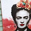 Vintage πινακίδα Frida Kahlo 