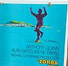 Vintage κινηματογραφίκή αφίσα Zorba The Greek ξυλινη χειροποίητη
