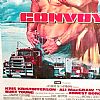 Vintage κινηματογραφίκή αφίσα Convoy ξύλινη χειροποίητη
