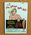 Vintage κινηματογραφίκή αφίσα The Seven Year Itch ξύλινη χειροποίητη