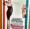 Vintage κινηματογραφίκή αφίσα Breakfast At Tiffany's ξύλινη χειροποίητη