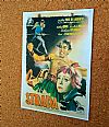 Vintage πινακίδα κινηματογραφική αφίσα La Strada ξύλινη χειροποίητη