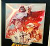 Vintage κινηματογραφίκή αφίσα Star Wars: The Empire Strikes Back ξύλινη χειροποίητη