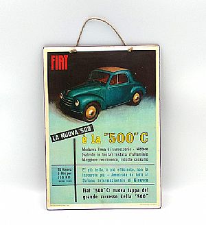 Vintage αφίσα Fiat La Nuova 