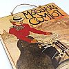 Πινακίδα vintage αφίσα Motocycles Comiot ξύλινη χειροποίητη