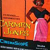 Vintage αφίσα κινηματογραφική Carmen Jones ξύλινη χειροποίητη