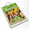 Vintage κινηματογραφική αφίσα The Jungle Book ξύλινη χειροποίητη