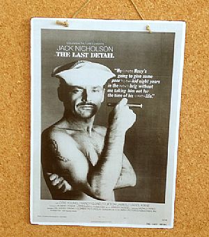 Vintage αφίσα κινηματογραφική The Last Detail ξύλινη χειροποίητη