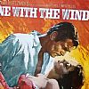 Vintage αφίσα κινηματογραφική Gone With The Wind ξύλινη χειροποίητη