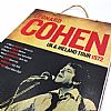 Vintage αφίσα μουσική Leonard Cohen - Uk & Ireland Tour 