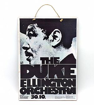 Vintage αφίσα μουσική The Duke Ellington Orchestra