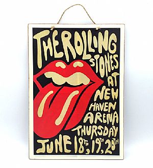 Vintage αφίσα μουσική The Rolling Stones