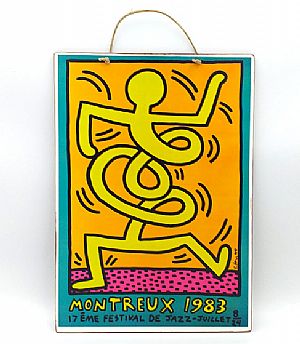 Vintage αφίσα μουσική Montreux 1983 Jazz Festival